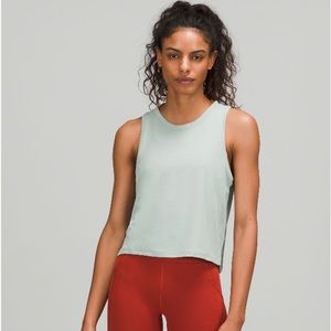 Silver Blue Lululemon top